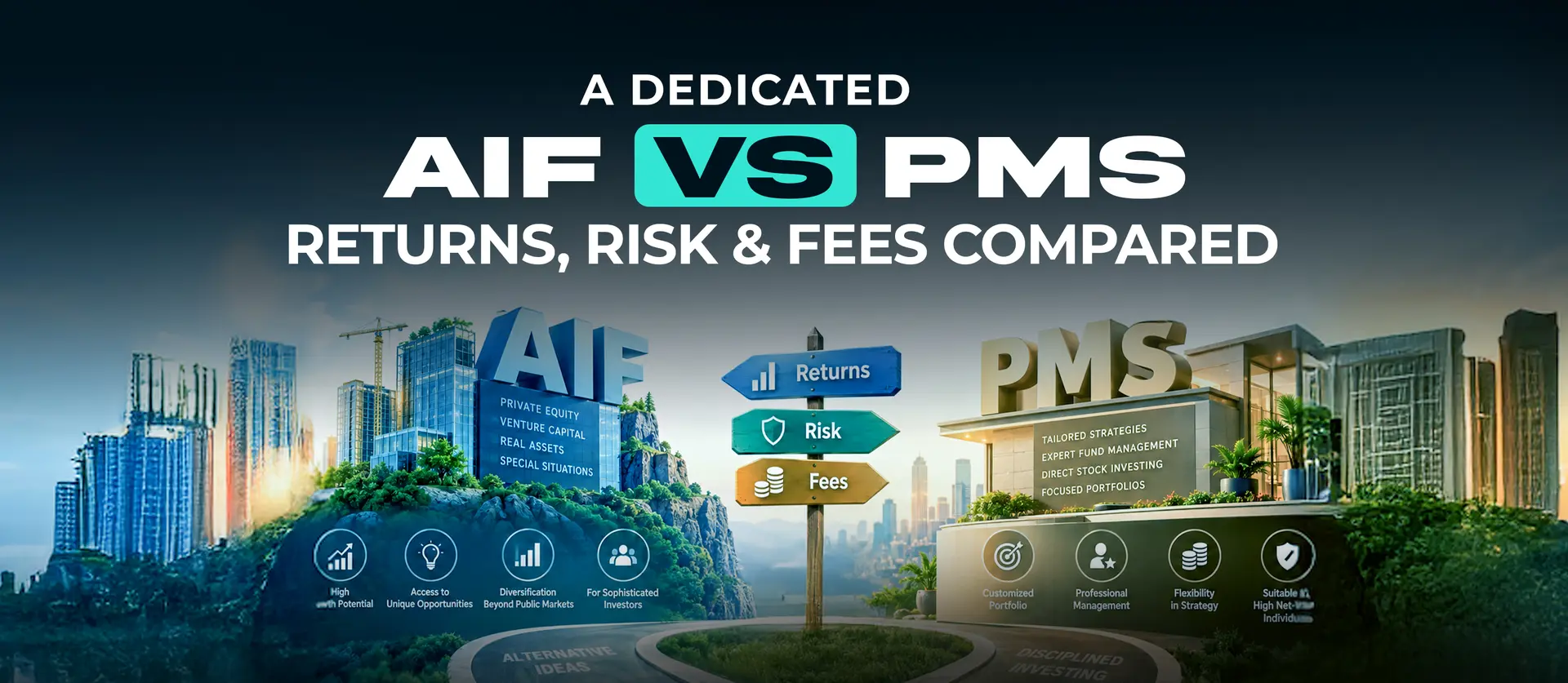 AIF vs PMS: Returns, Risk & Fees Compared