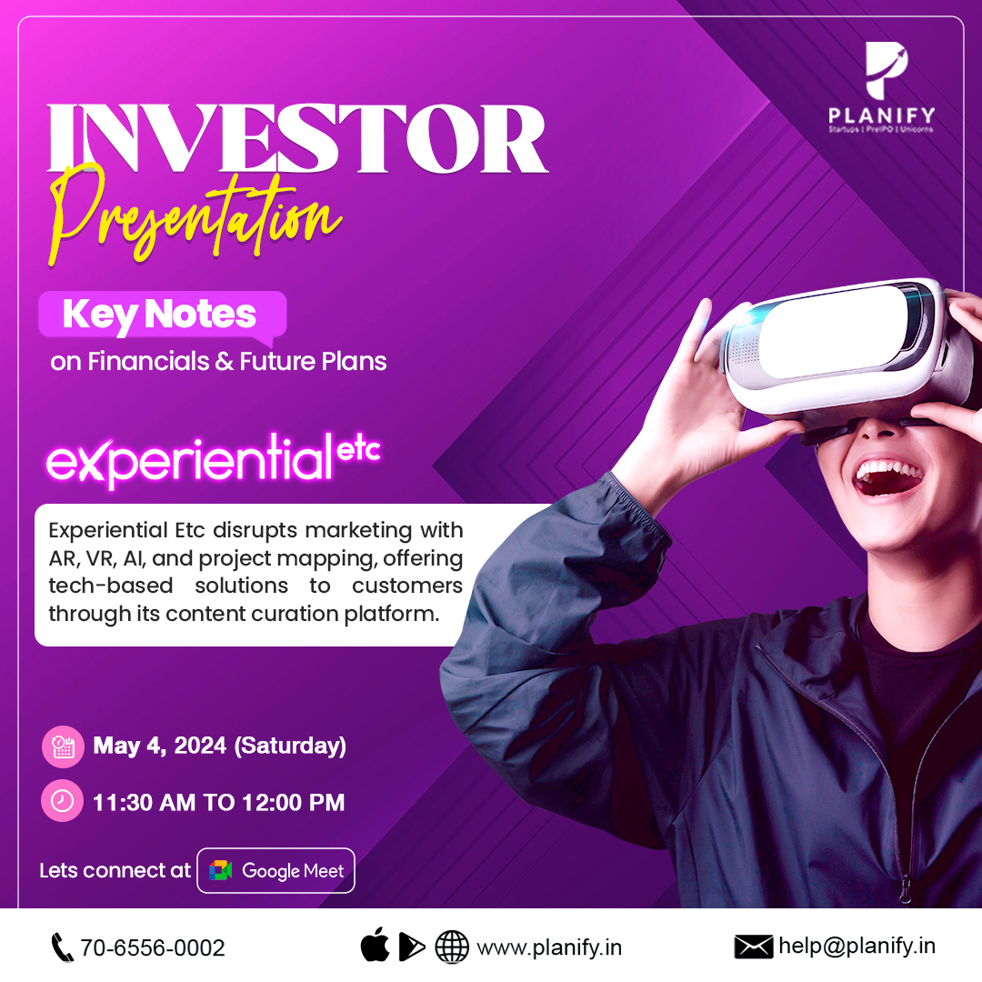 ExperientialEtc Investor Presentation