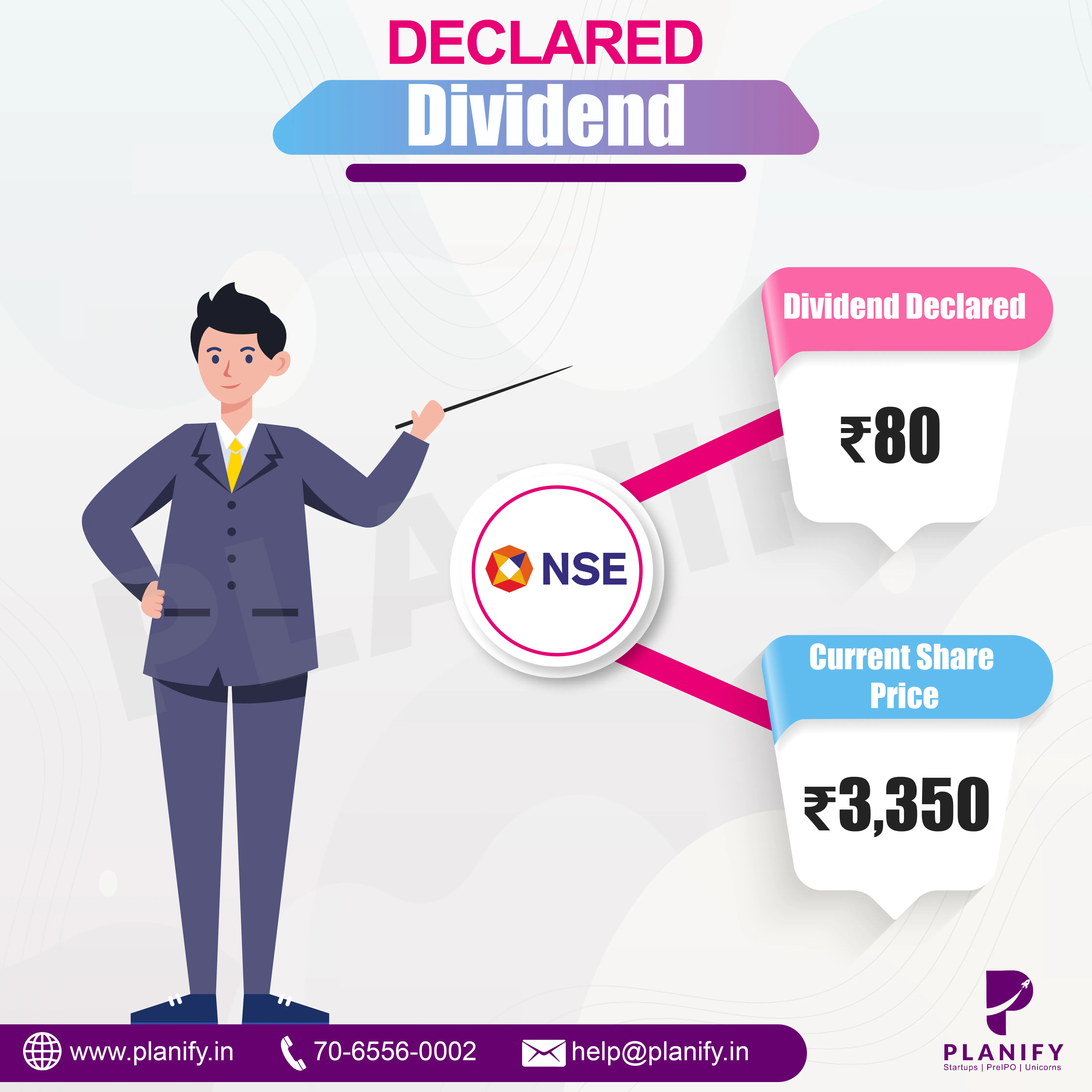 NSE announced final dividend for FY23