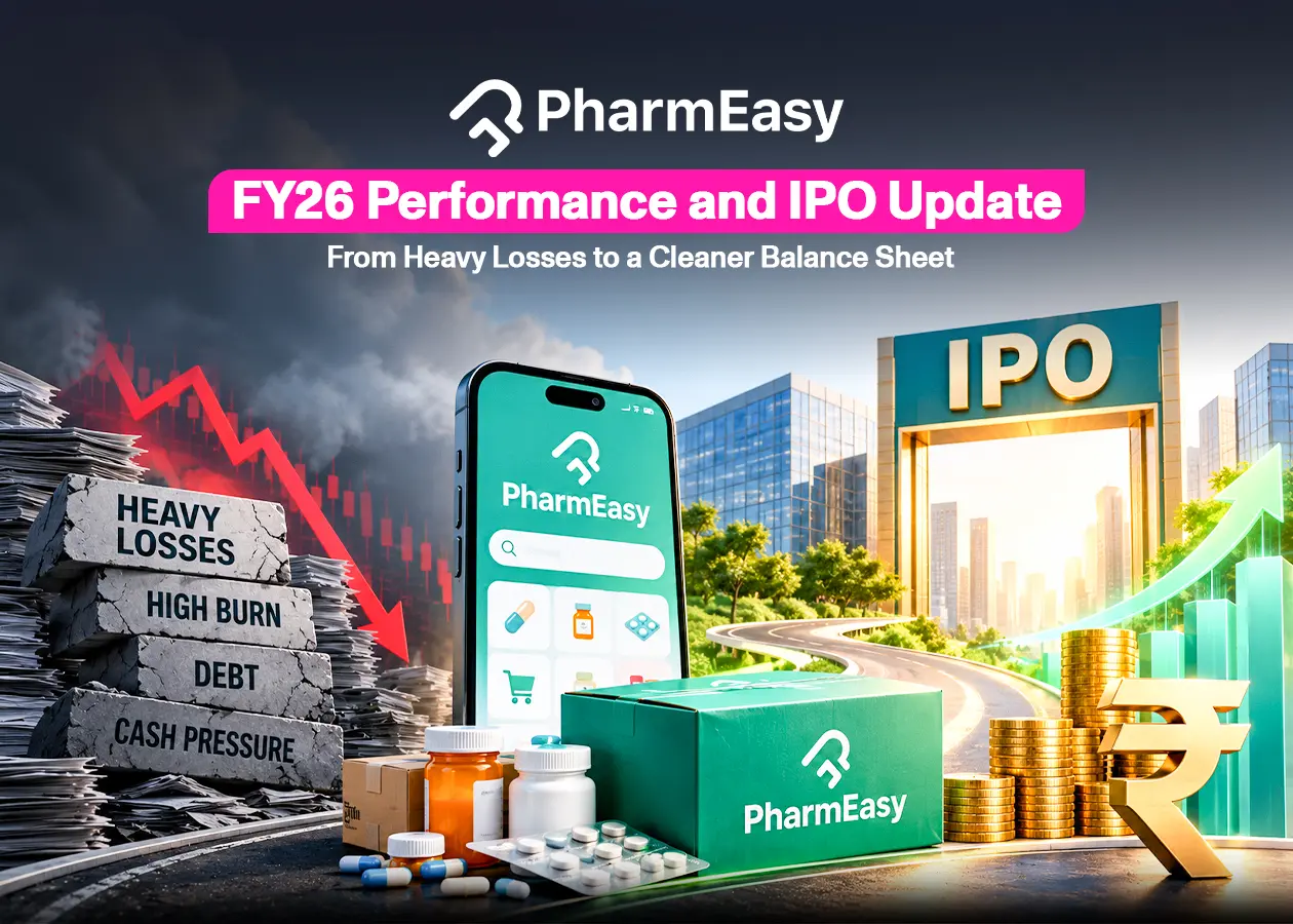 PharmEasy FY26 Performance and IPO Update: From Heavy Losses to a Cleaner Balance Sheet