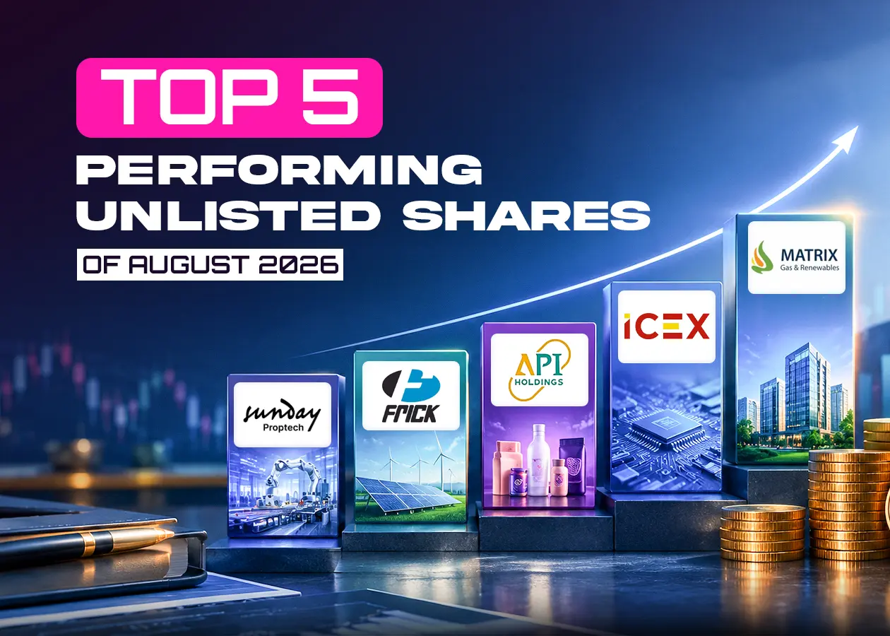 Top 5 Performing Unlisted Shares of August 2026