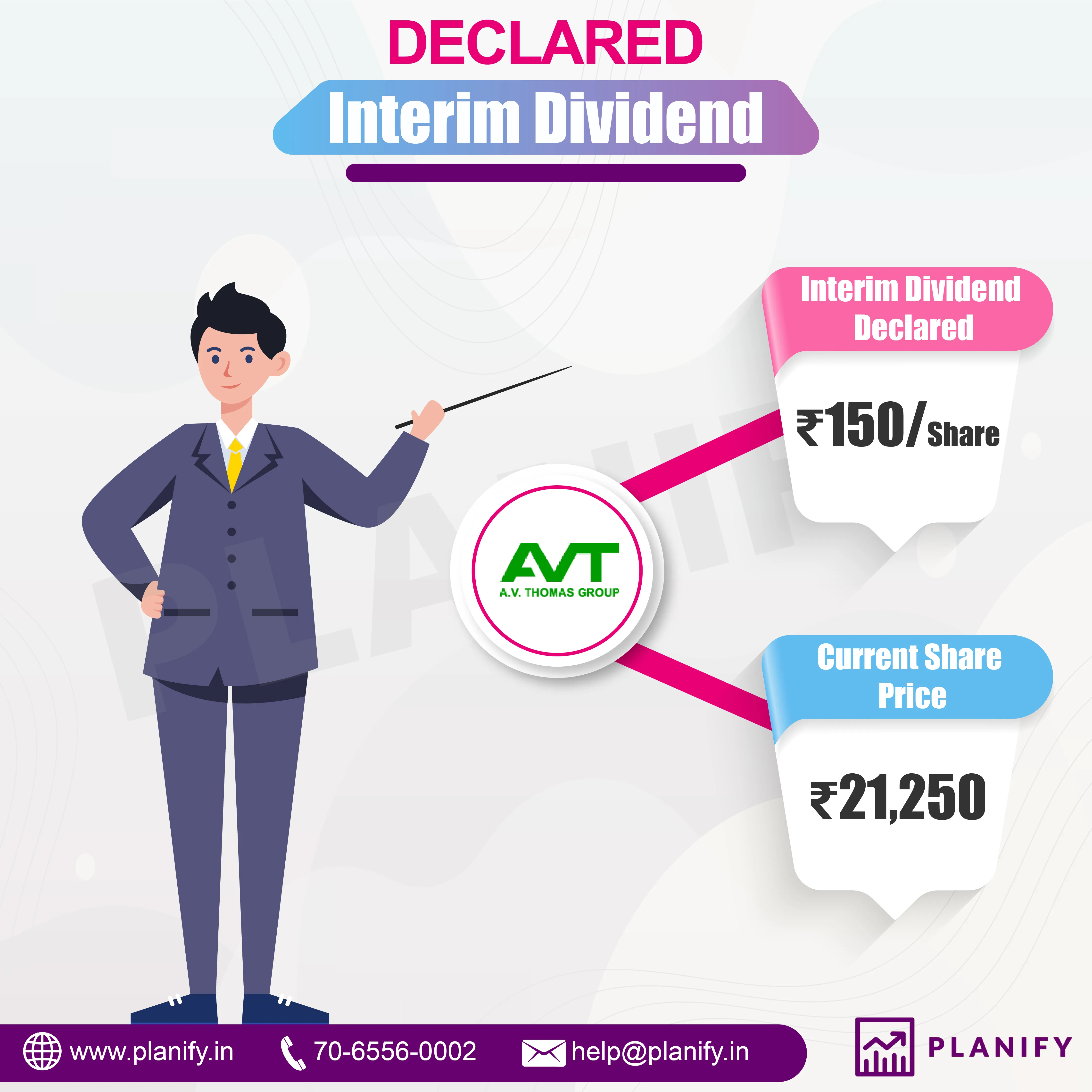 AV Thomas announces interim dividend