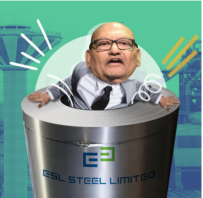 Anil Agarwal's steel problem