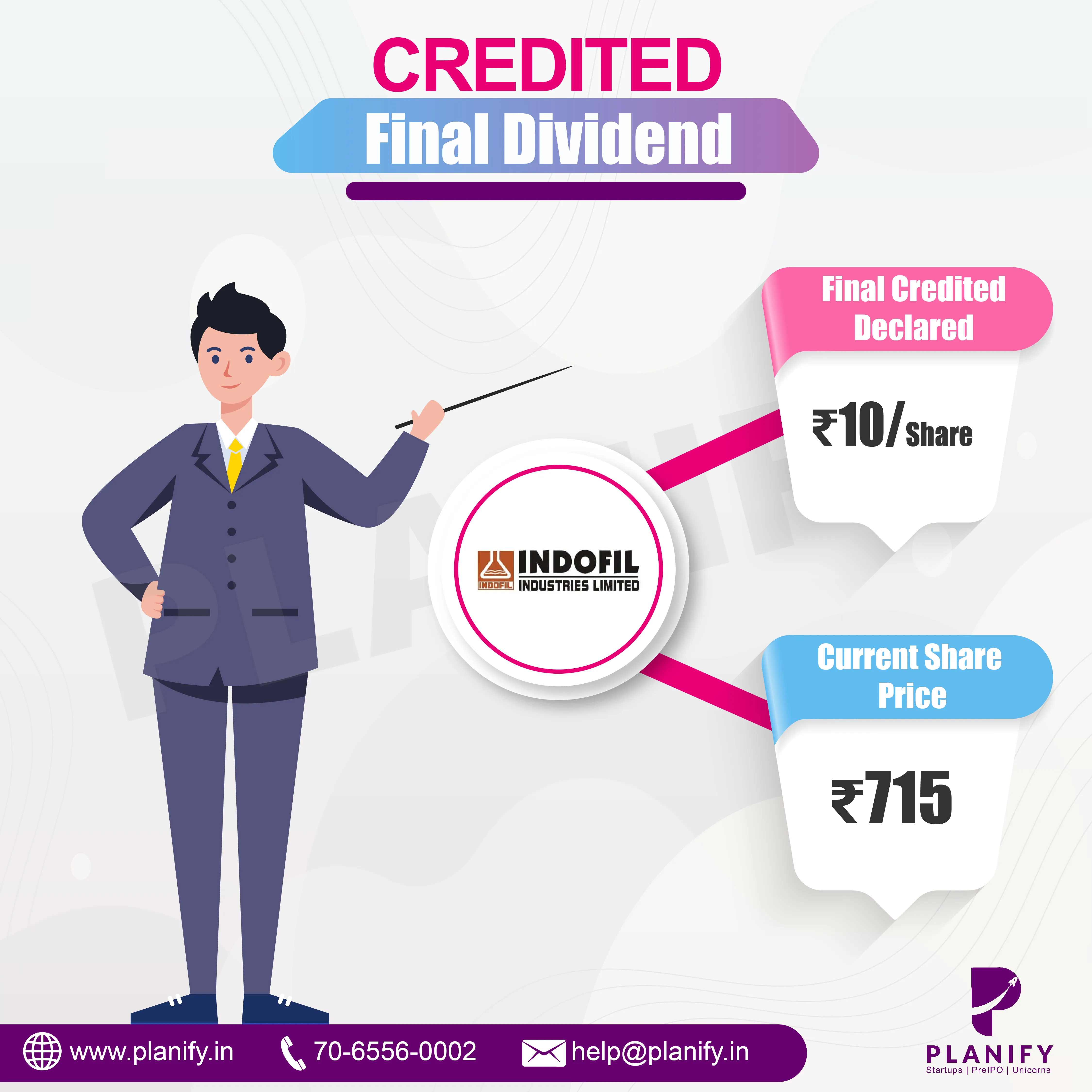 Indofil Industries declares dividend for FY23